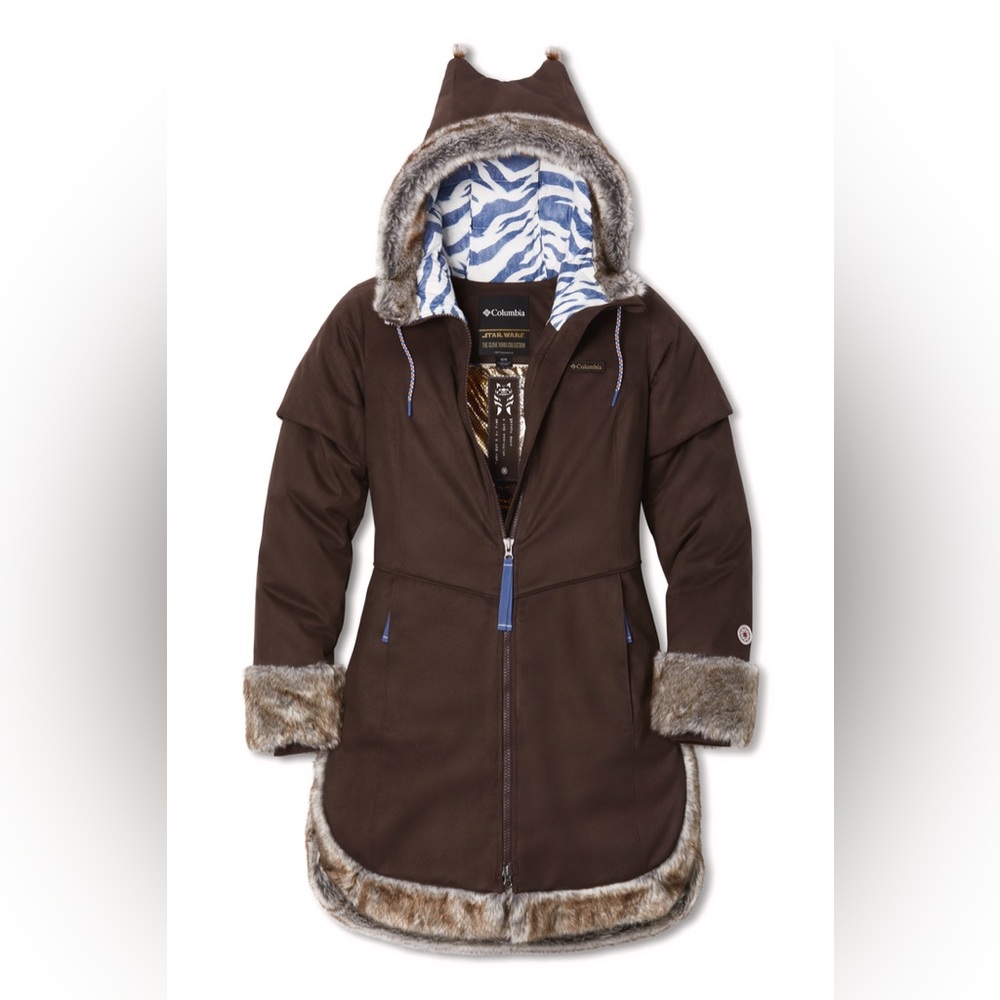✨rare✨ Columbia X Star Wars Clone Wars Ahsoka Tano coat brand new w/ tags